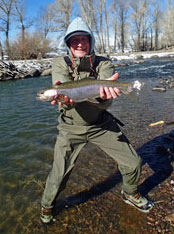 Winter Fly Fishing NM
