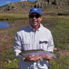 A Chunky NM Rainbow Trout That Fell for a Dry Fly