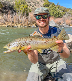 Nick Murff Fly Fishing Guide Browntrout
