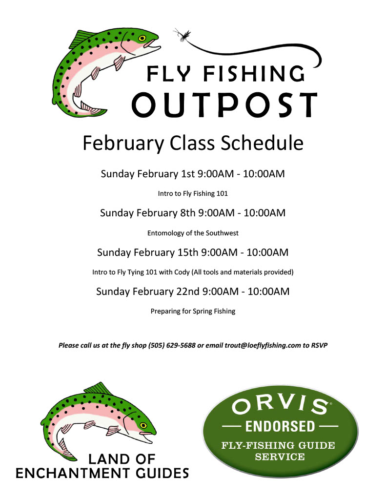 FebruaryFFO Class Schedule