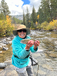 Rainbow Trout River Smile