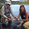 Lots of Fun Fishing at the Abeyta Ranch on the Conejos