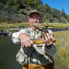 Come on W, hang on to that Chama River Brown Trout!