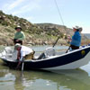 Releasing a fish - San Juan River Float Trip